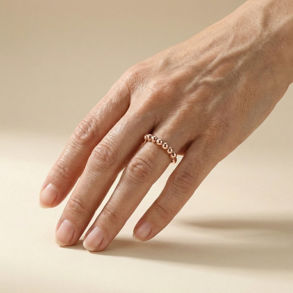 Bellara – Classic beaded design – Ring