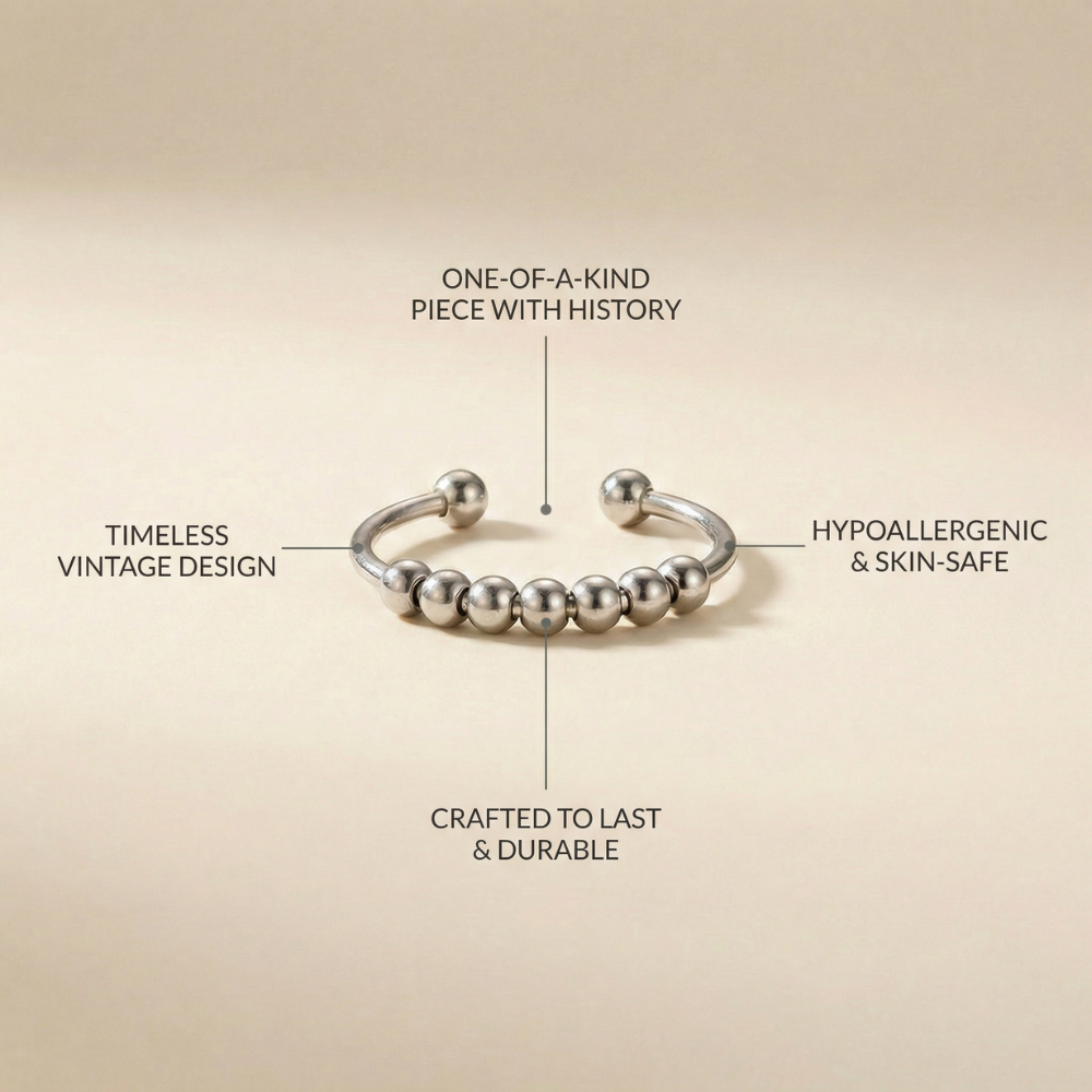 Bellara – Classic beaded design – Ring