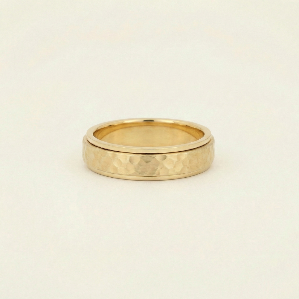 Evarenne – Classic hammered band – Ring