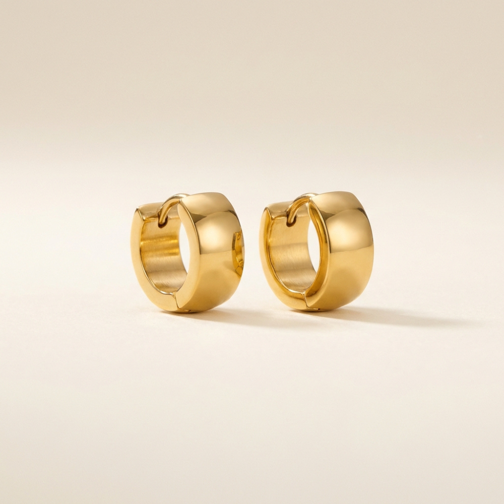 Maribel – classic small hoop design – earrings