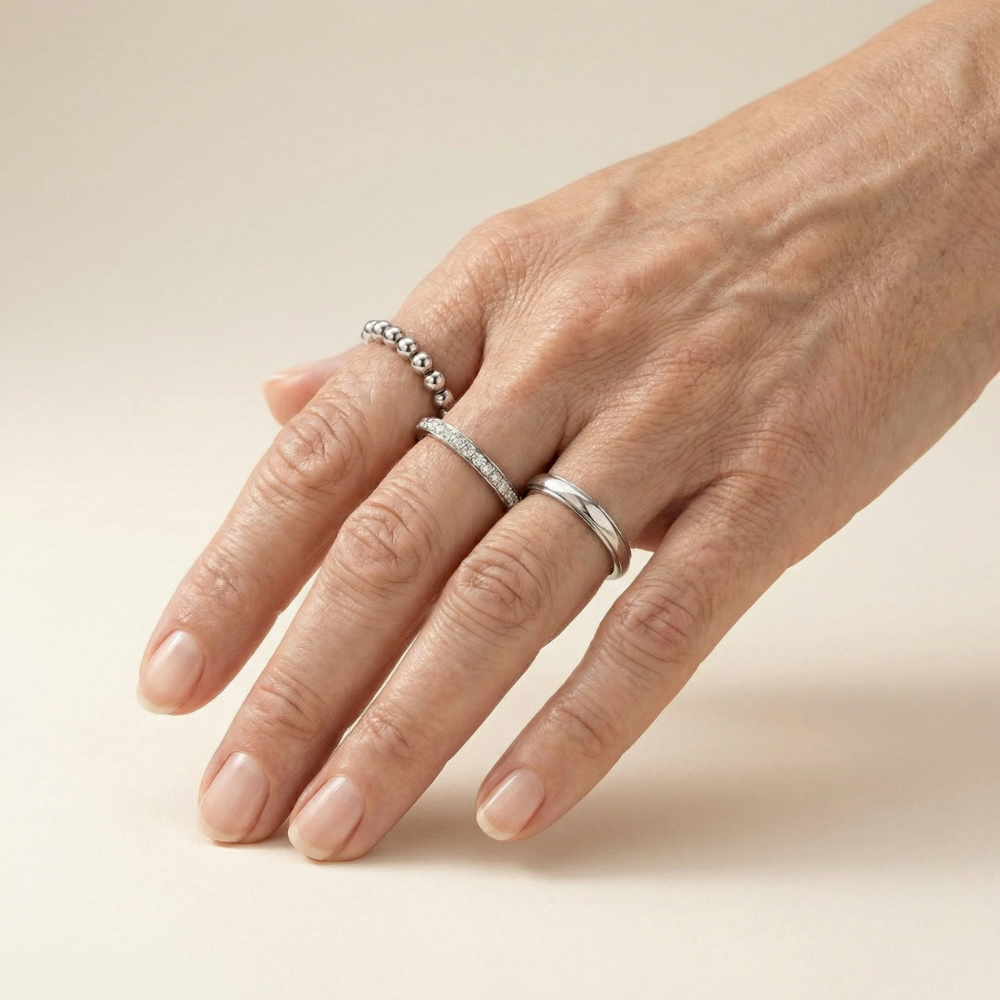 Serelune – Classic trio design – Ring set