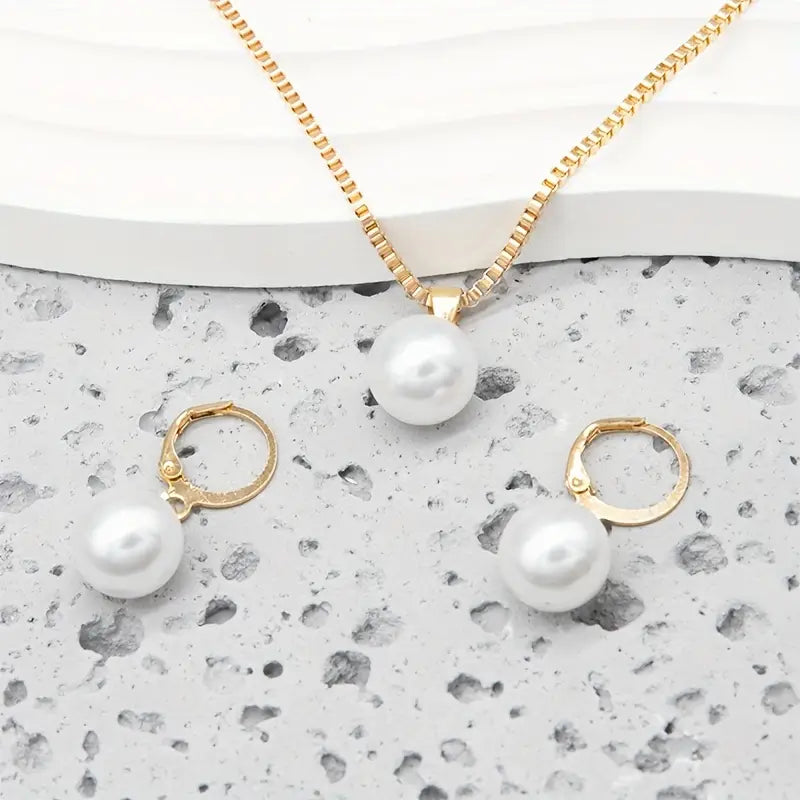 Timeless Pearl Jewelry Set