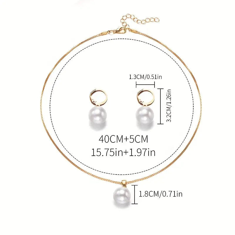 Timeless Pearl Jewelry Set